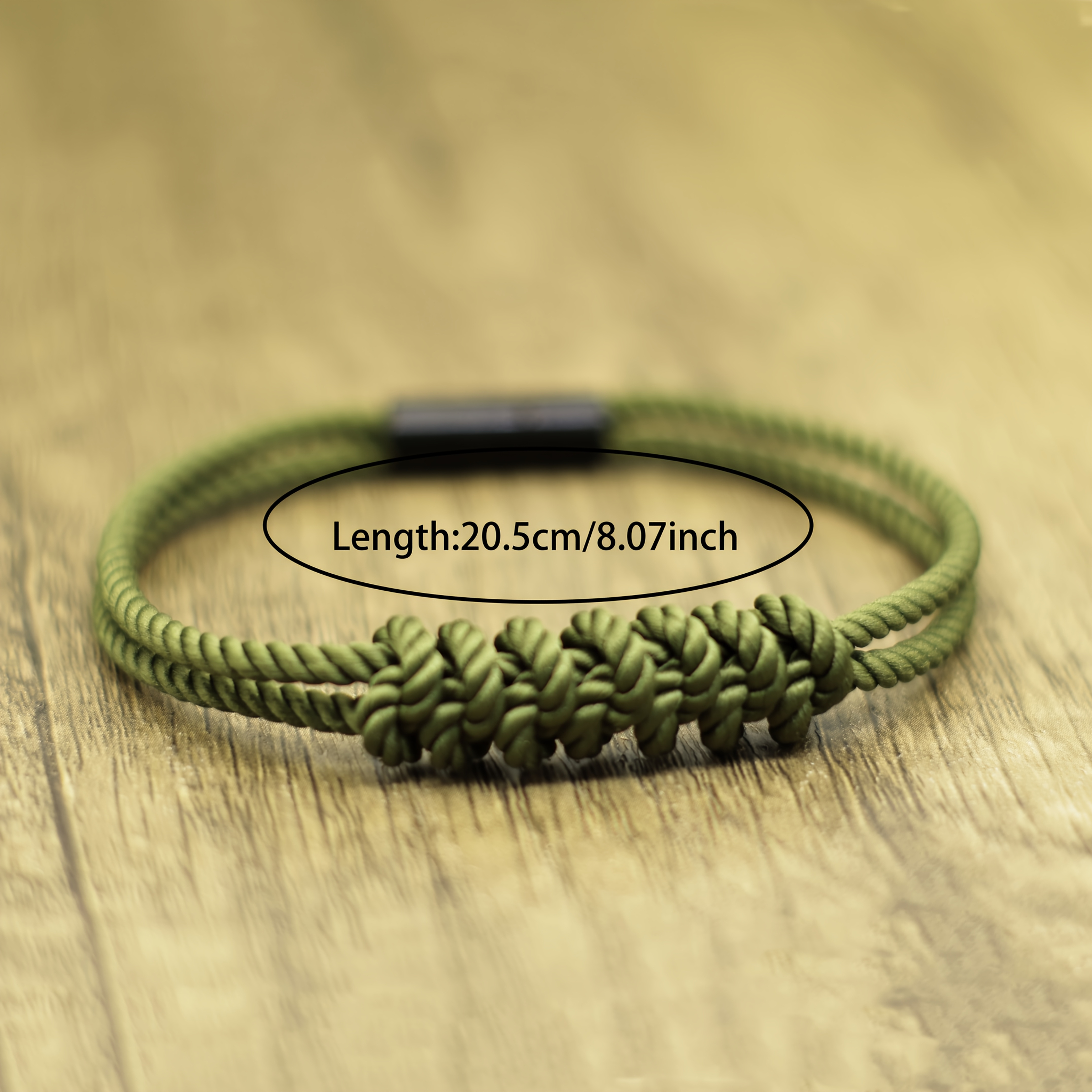 Two-Tone Dragon-Patterned Braided Bracelet for Casual Wear